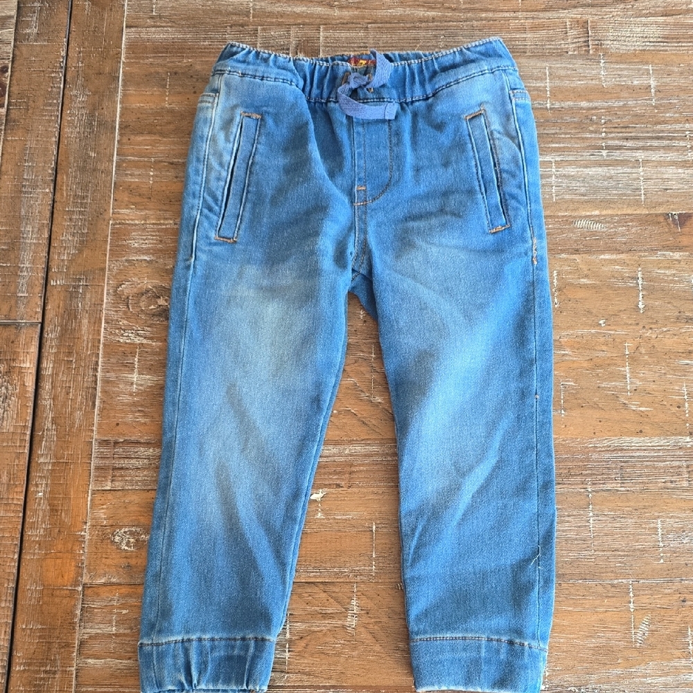 7 For All Mankind Kids Blue Denim Pants
